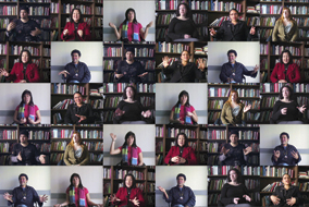 UBC students speak candidly in a documentary on Aboriginal issues in the classroom - video stills / collage Ann Gonçalves